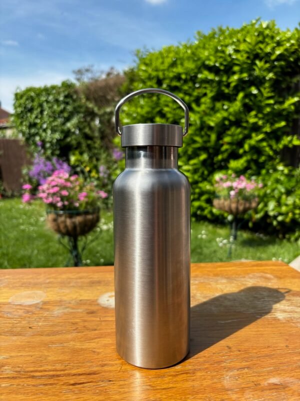 Brused Stainless Steel 0.5L Pure Diligence 304 Stainless Steel Bottles