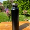 Charcoal Black 1L Pure Diligence 304 Stainless Steel Bottles
